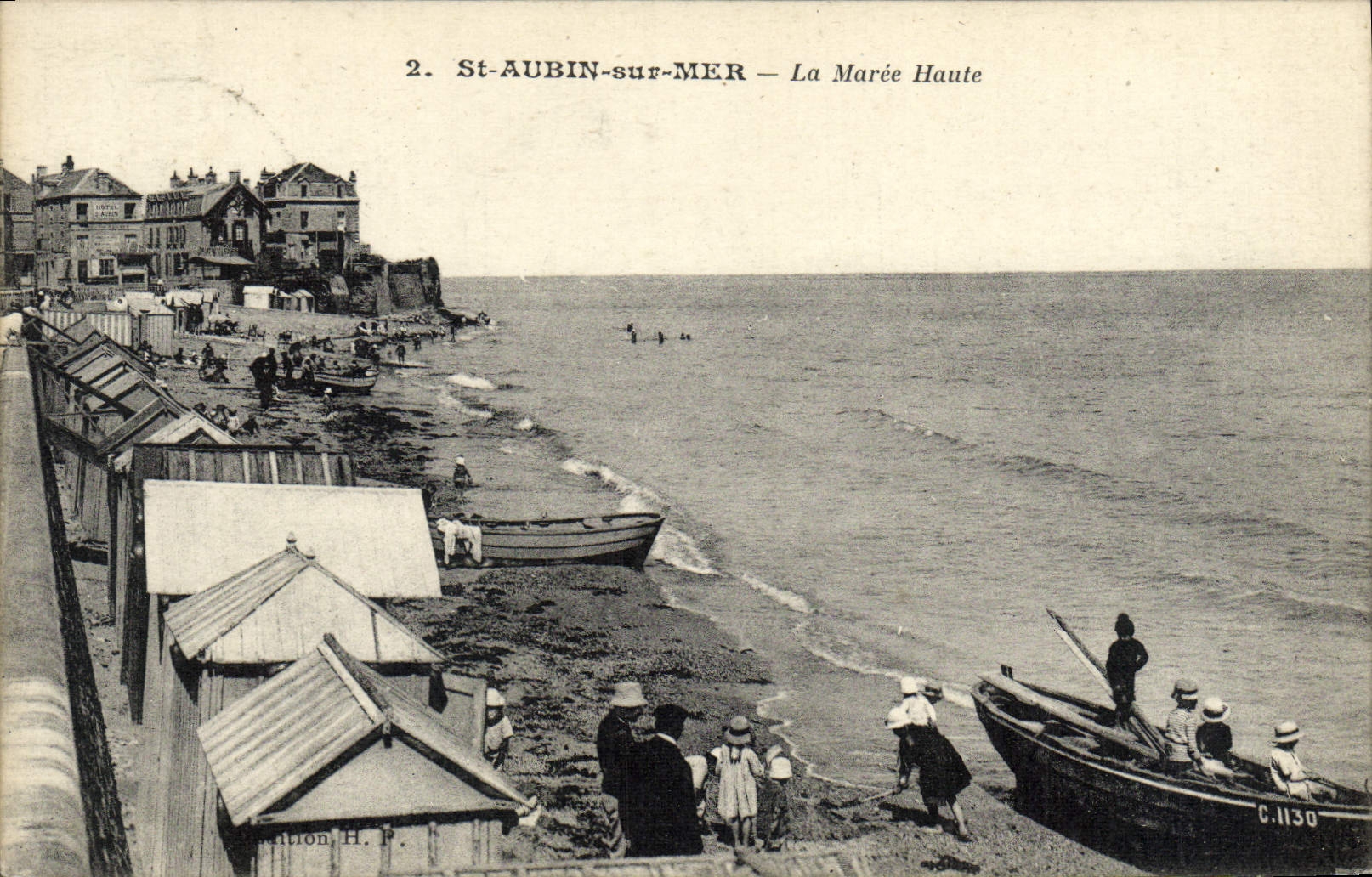 St-AUBIN-sur-MER — La Marée Haute — Édition H. P.
