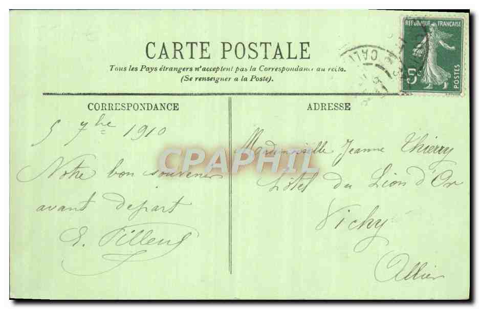 CPA Saint Aubin Vue Generale de la Plage — Rückseite