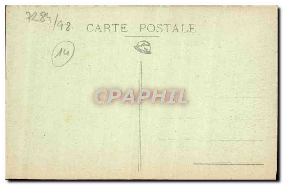 CPA Sousmont Saint Quentin Chateau de la Breche — Verso