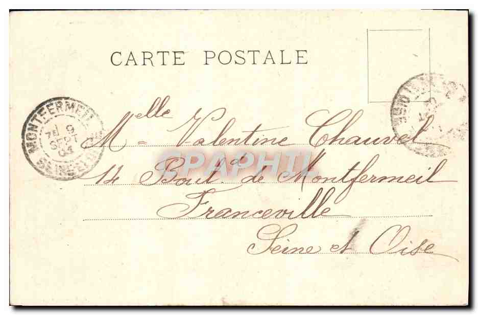 CPA Thury Harcourt La roche Bunel Peche Pecheur  — Rückseite