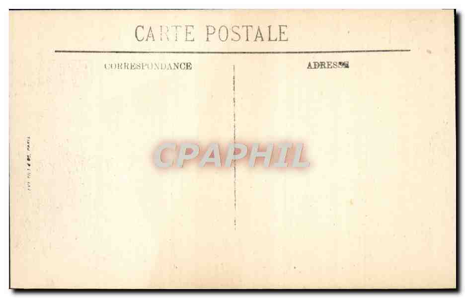CPA Thury Harcourt La Tranchee du Hom — Rückseite
