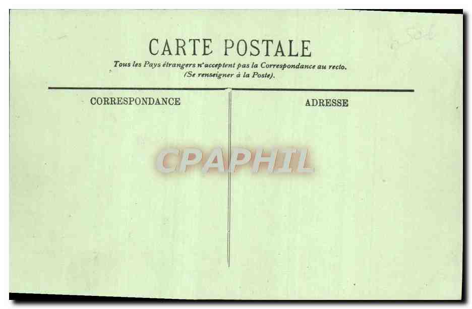 CPA Toucqueville La Villa Mors — Rückseite