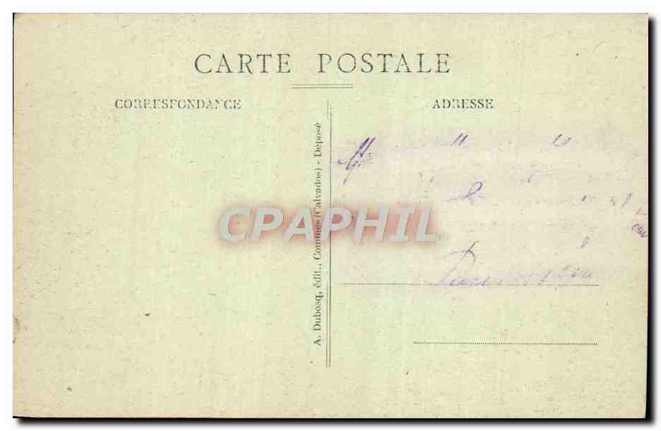 Ver-sur-Mer (Calvados) — La Tour Malberong — A. Dubost, Dépose — Reverso