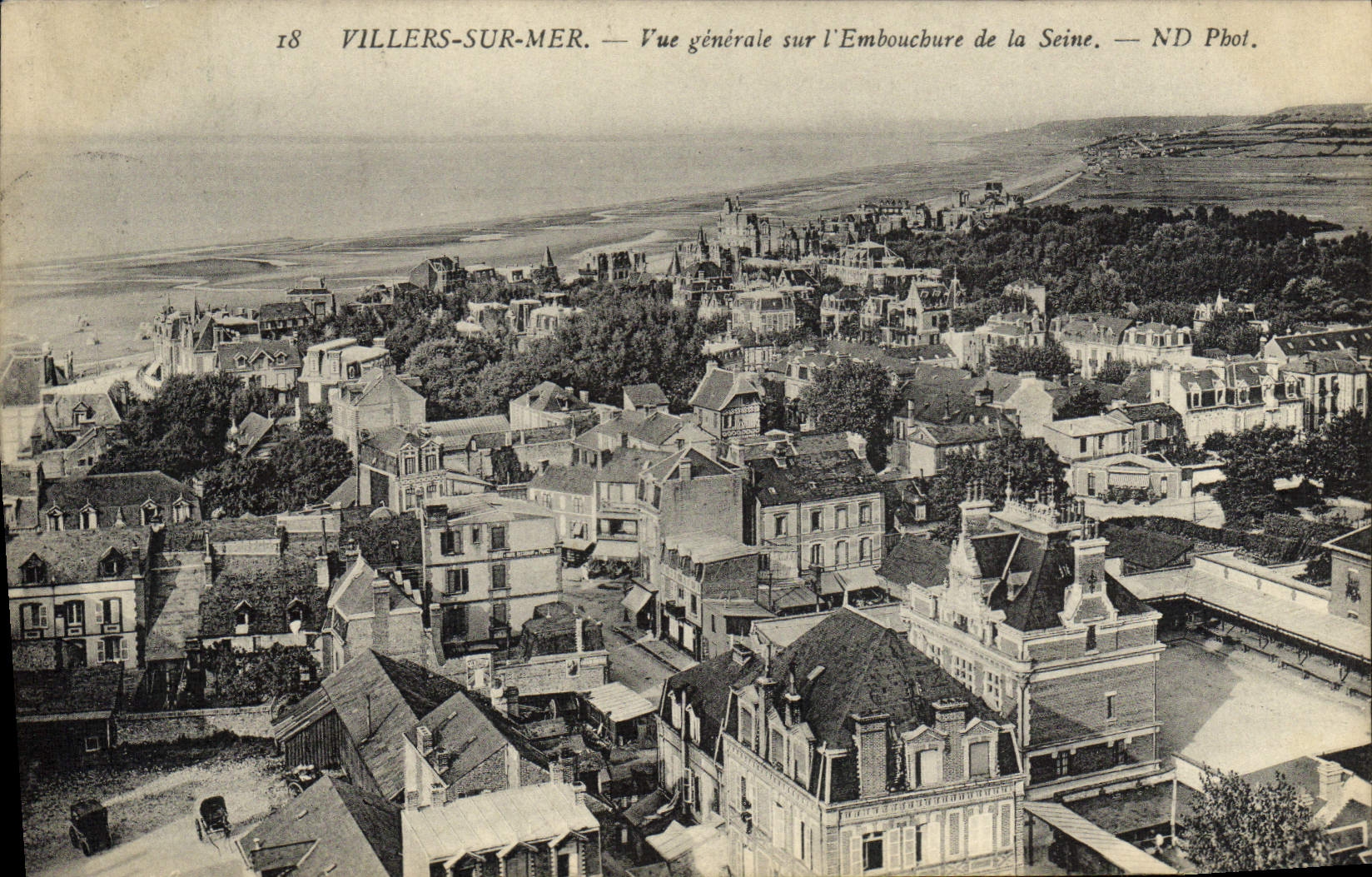Villers-sur-Mer — Vista generale sull'Emboccatura della Senna — ND Fot.