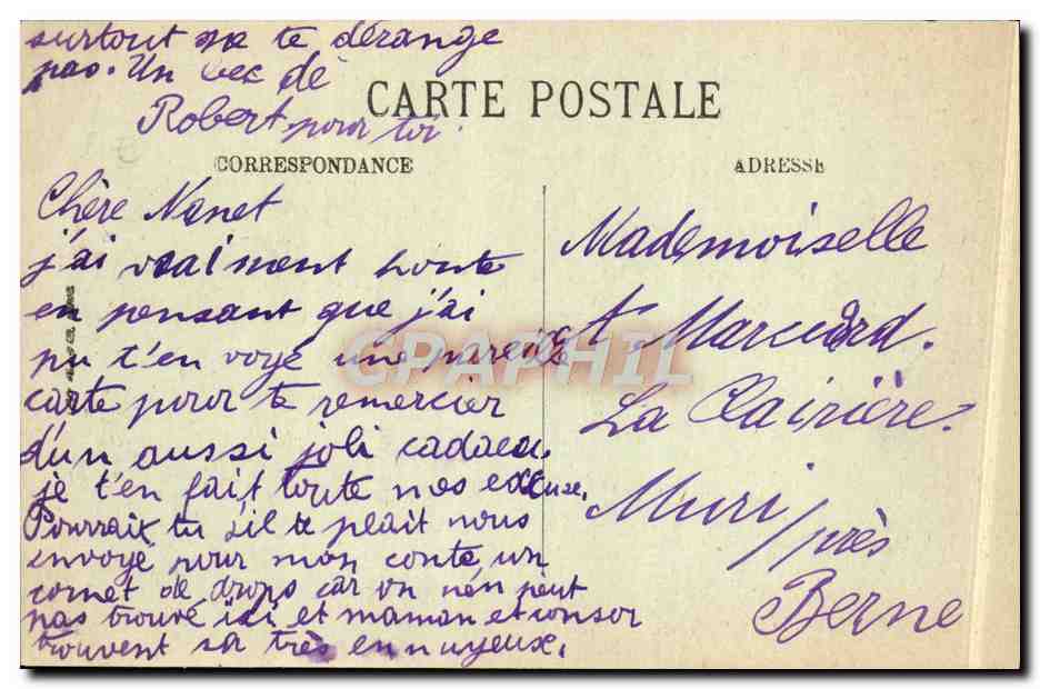 Villers-sur-Mer — Panorama hacia Trouville — LL. — Reverso