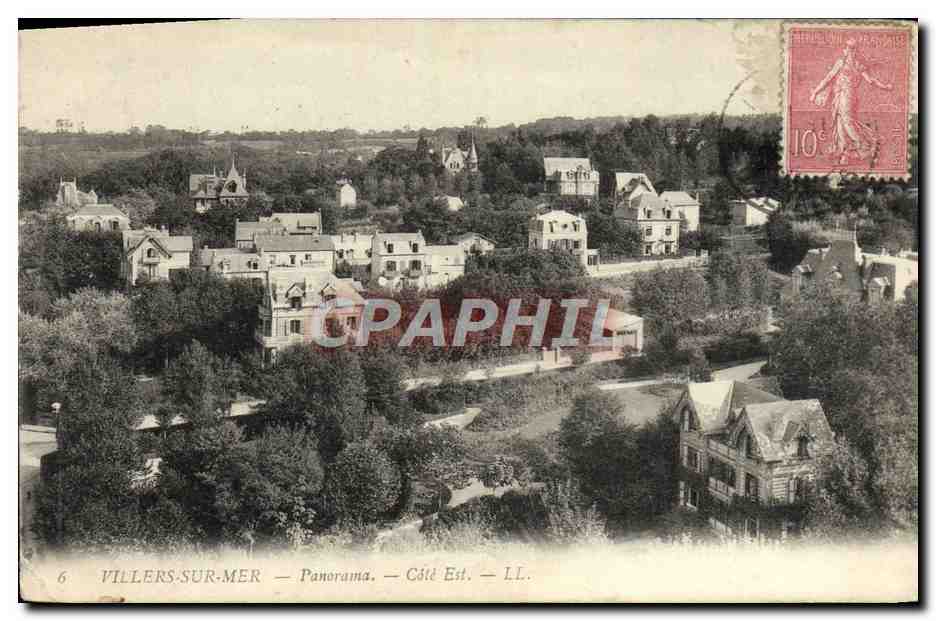 Villers-sur-Mer — Panorama — Ostseite — LL.