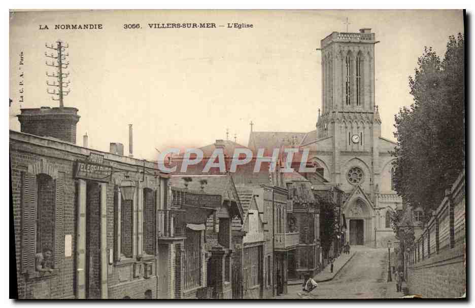 Villers-sur-Mer — Die Kirche — La C. E. A. Paris, n° 3066