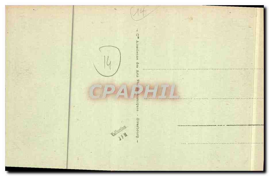 CPA Villers Sur Mer Rue Pigory — Verso