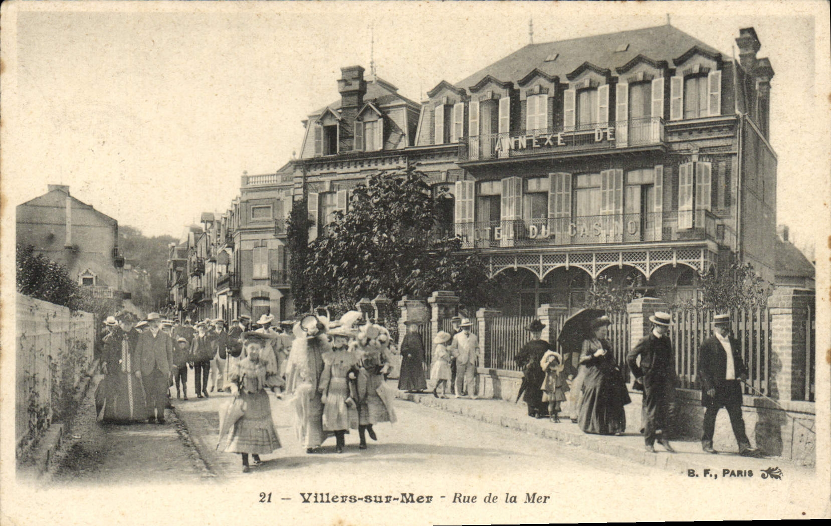 Villers-sur-Mer — Annexe de l'Hôtel du Casino — B. F., Paris