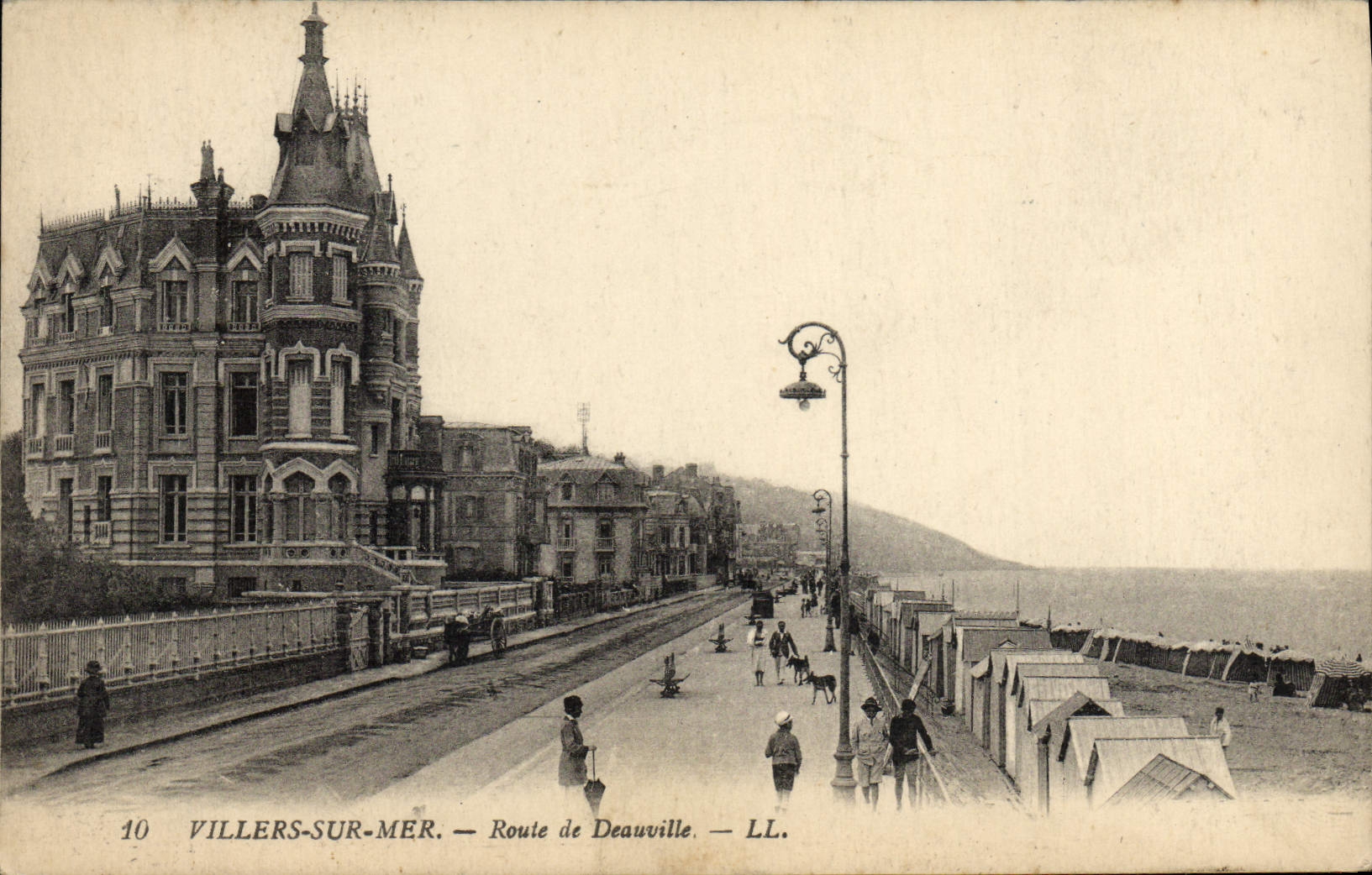 Villers-sur-Mer — Route de Deauville — LL.