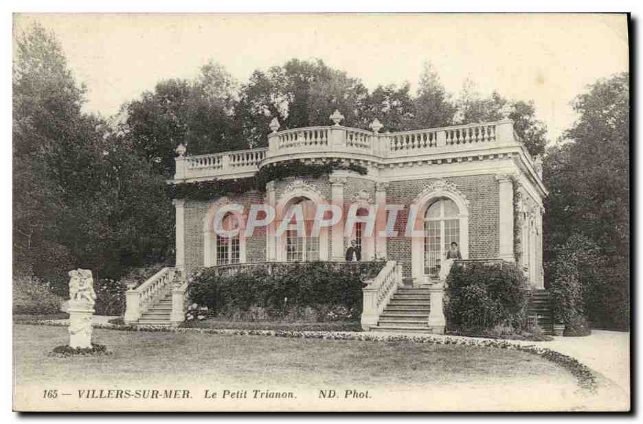 CPA Villers Sur Mer Le Petit Trianon