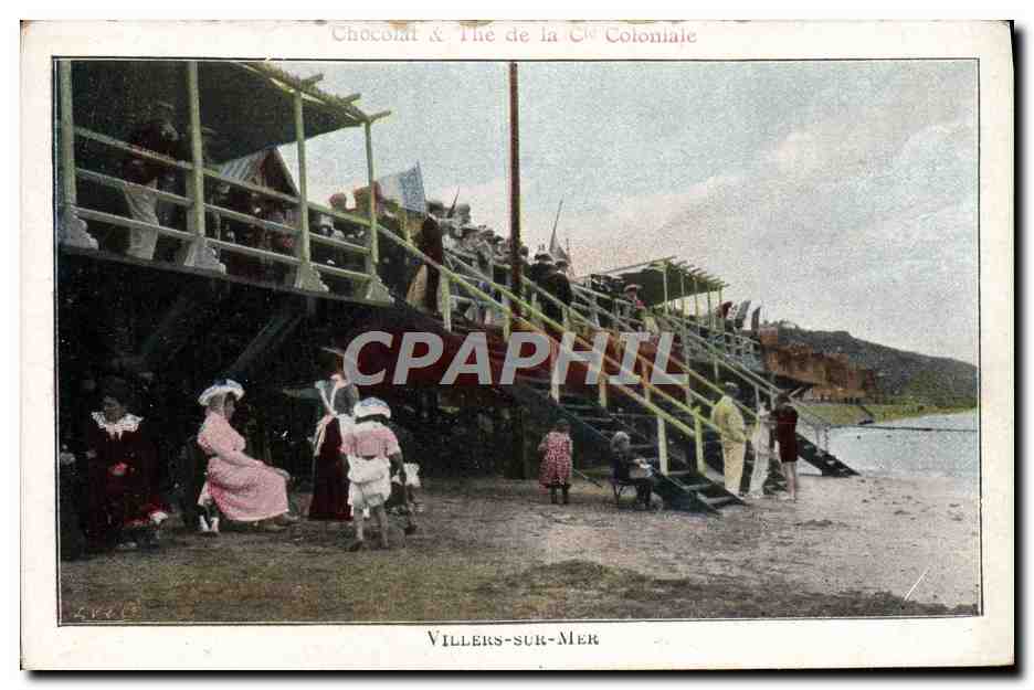 Villers-sur-Mer — Kolonialausstellung — Chocolat & Thé de la C° Coloniale - Vorderseite