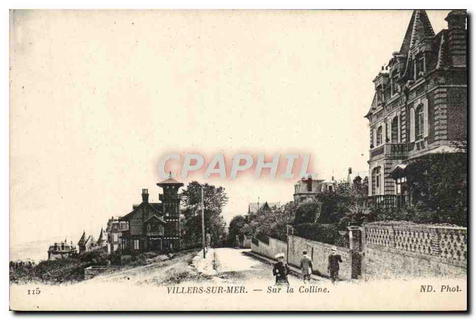 Villers-sur-Mer — Auf dem Hügel — ND. Phot.