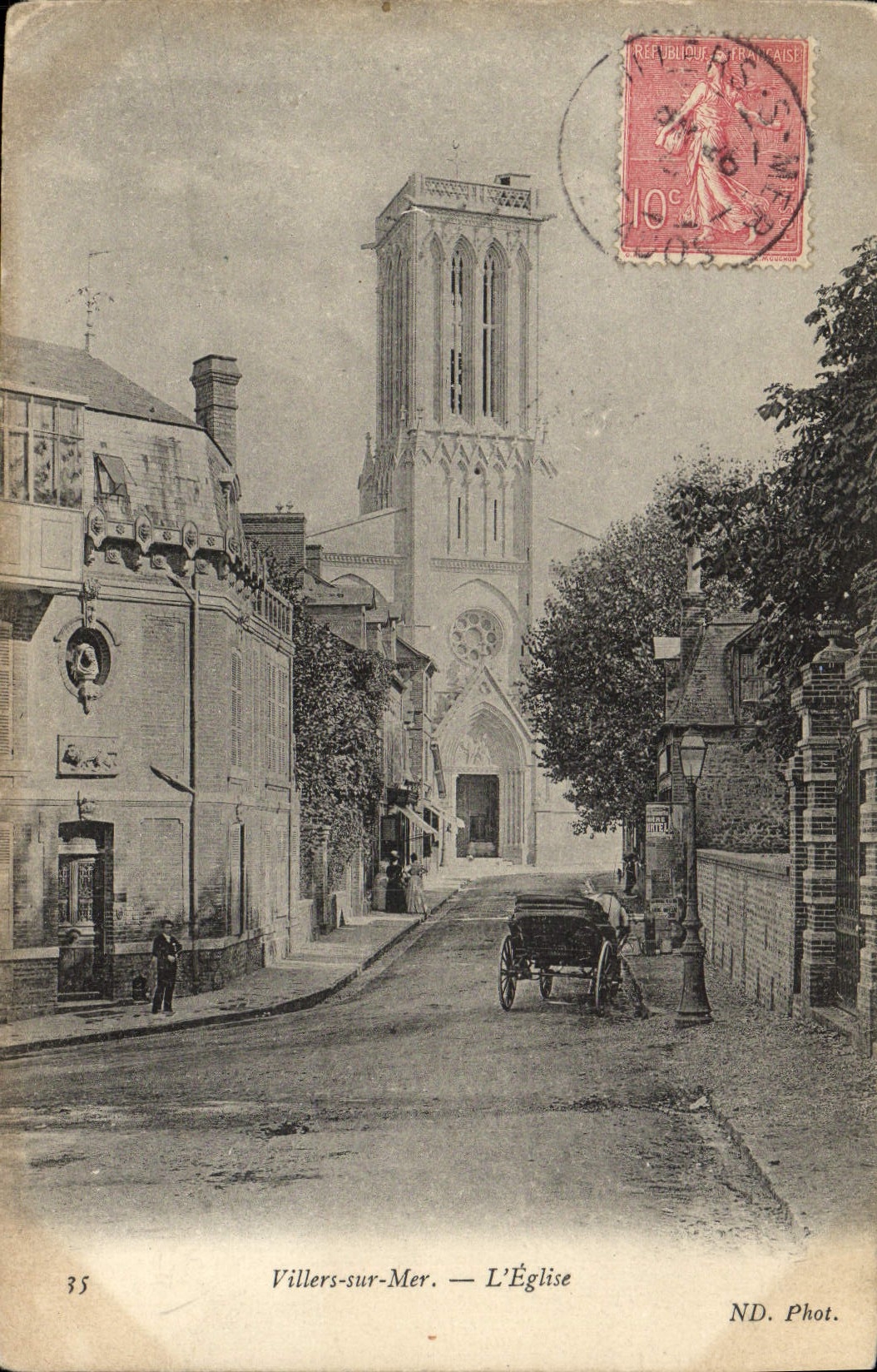 Villers-sur-Mer — L'Église — ND. Phot. n°35
