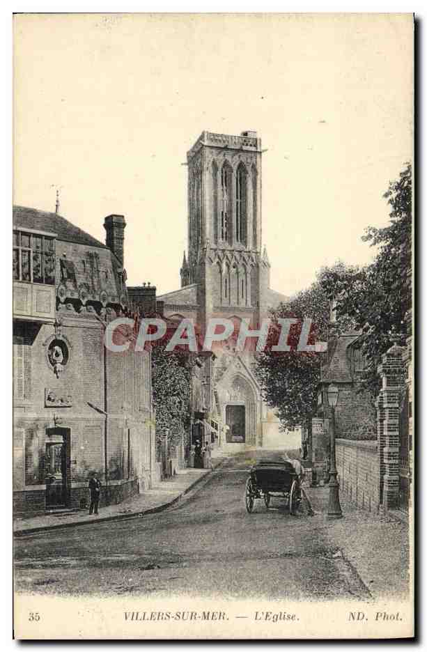 Villers-sur-Mer — L'Église — ND. Phot.