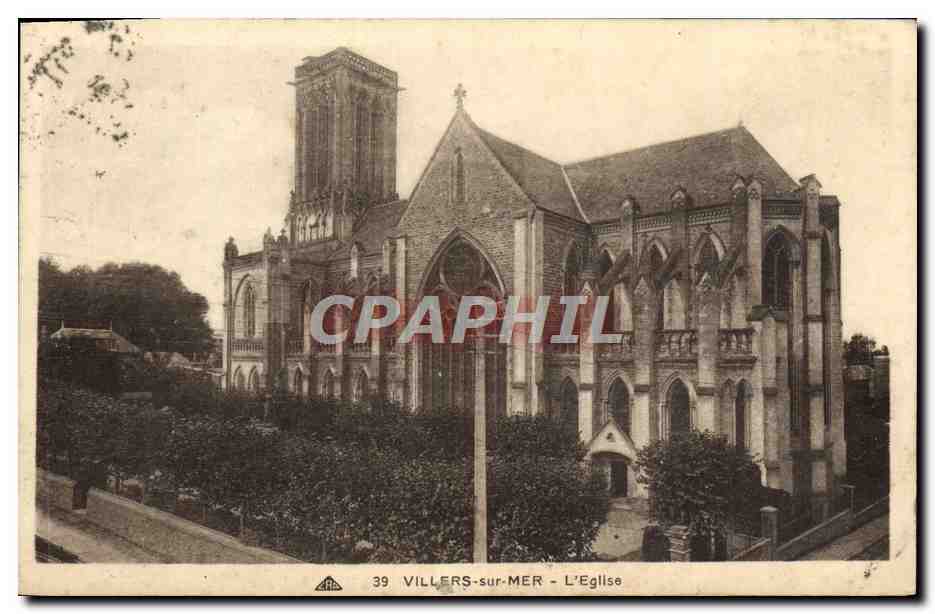 Villers-sur-Mer - La Iglesia — editor desconocido, n° 39