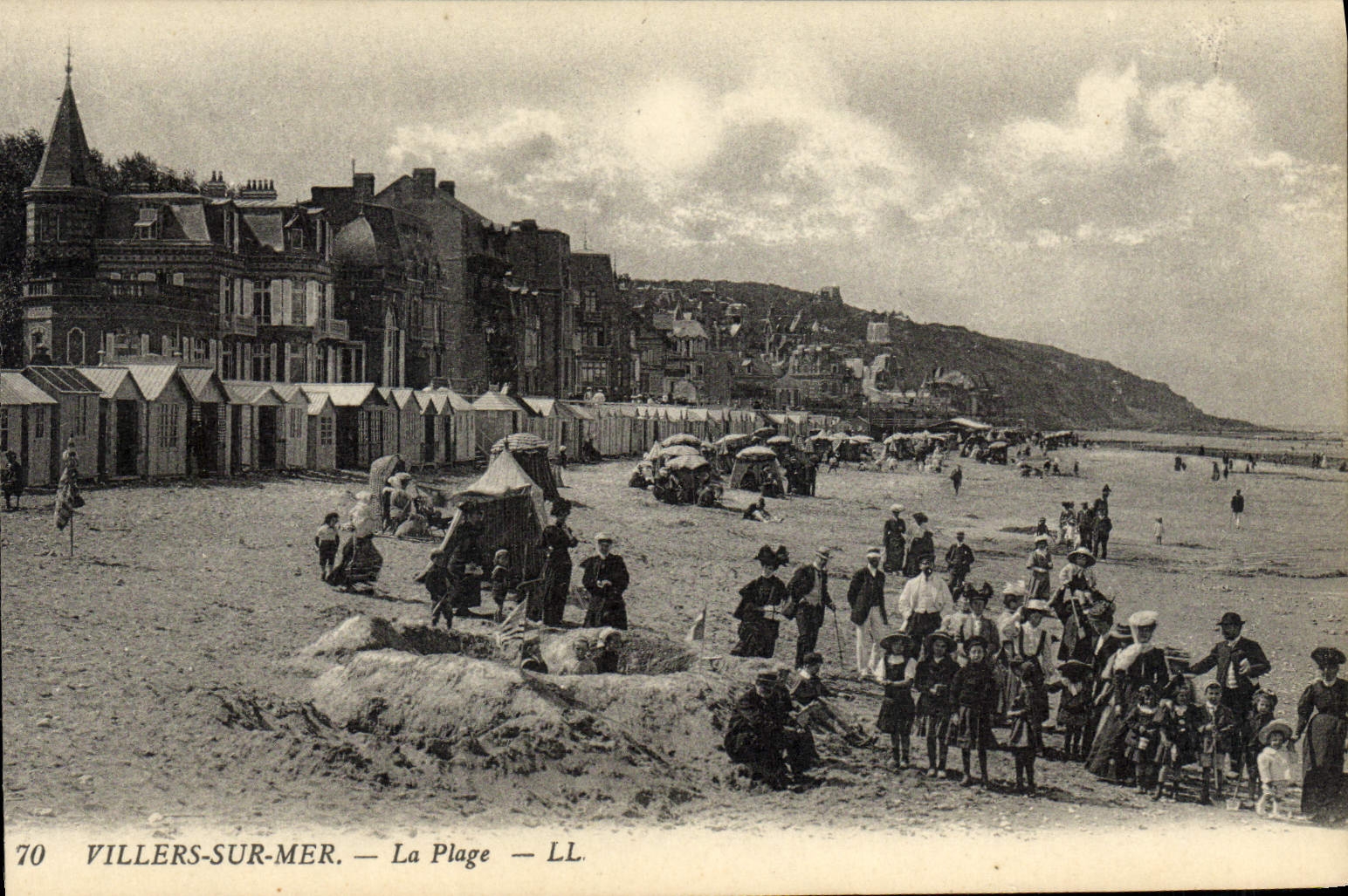 Villers-sur-Mer — La Plage — LL. n°70