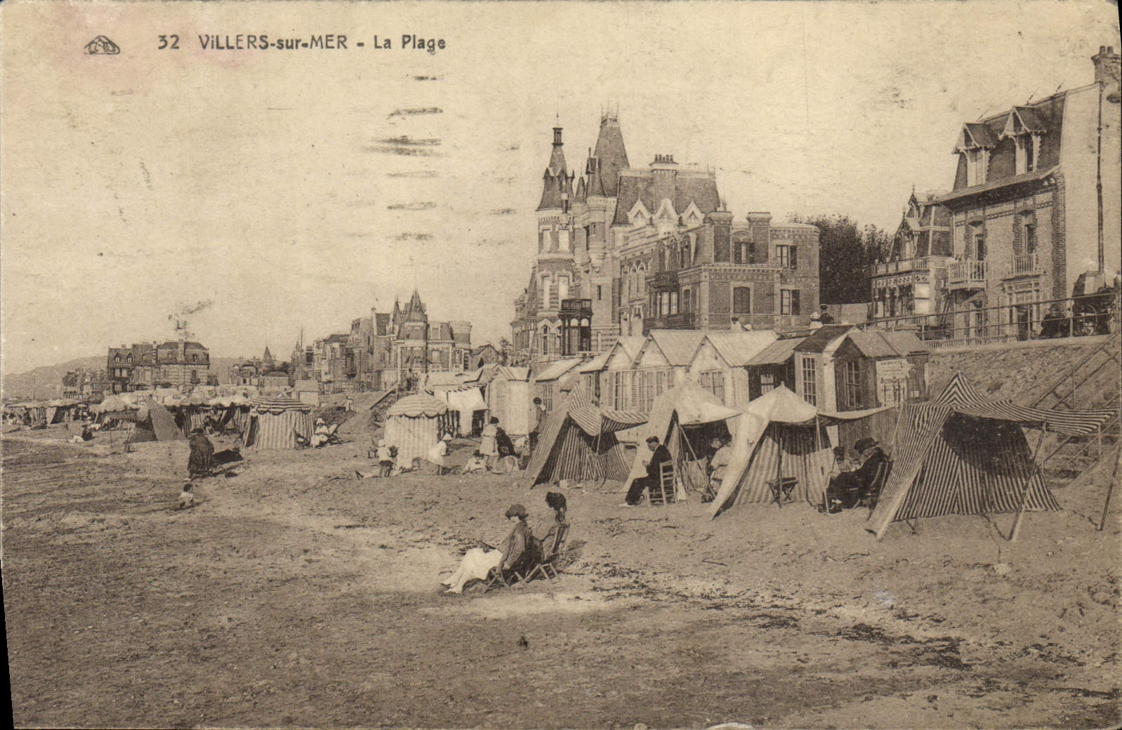 Villers-sur-Mer - Die Strand — unbekannter Verlag, Nr. 32