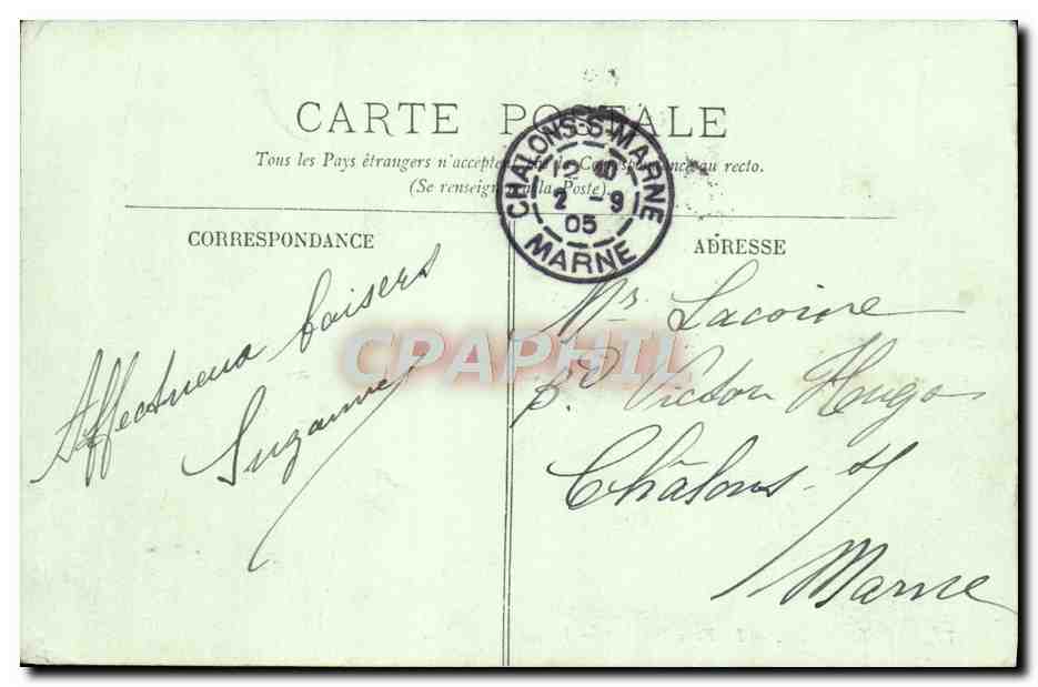 Villers-sur-Mer — La Villa Dorange — Le Jardin — LL. — N° 45 — Rückseite