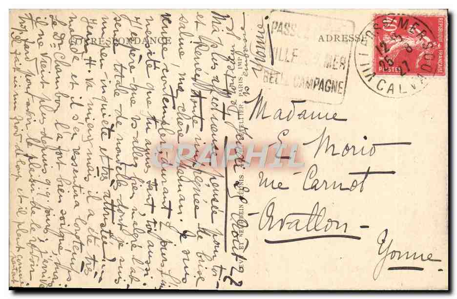 Villers-sur-Mer — La Ferme Marie-Antoinette (Gaston Duprez architecte) — LL — Verso