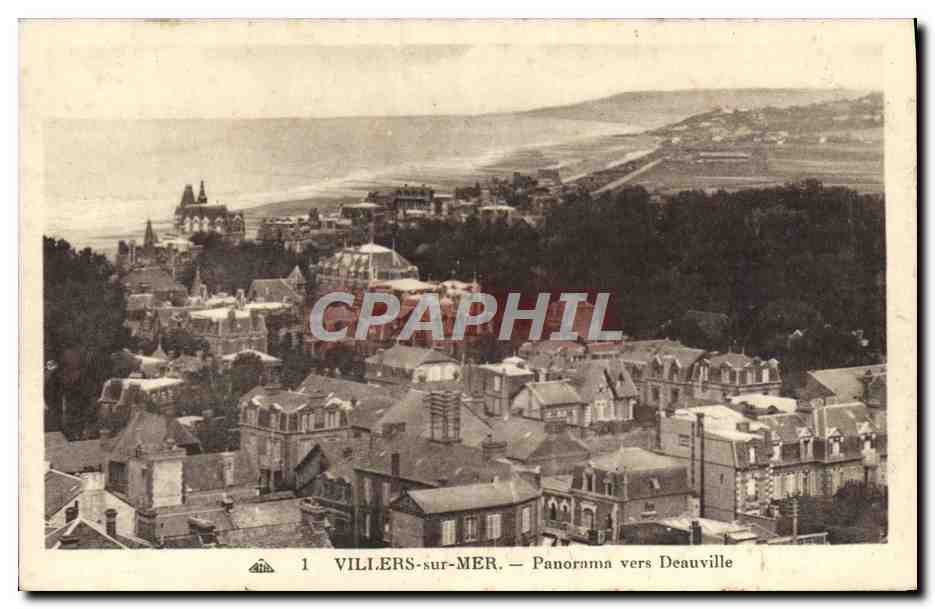 Villiers-sur-Mer — Panorama vers Deauville — C° des Arts Photogéniciens, Strasbourg-Schiltigheim