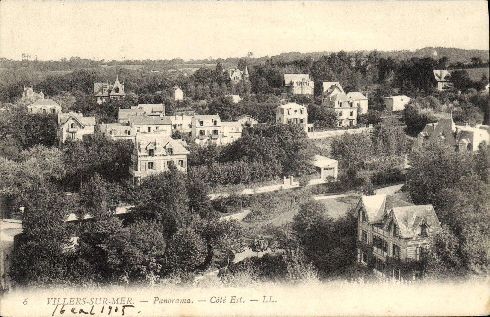 Villers-sur-Mer — Panorama — Côté Est — LL.