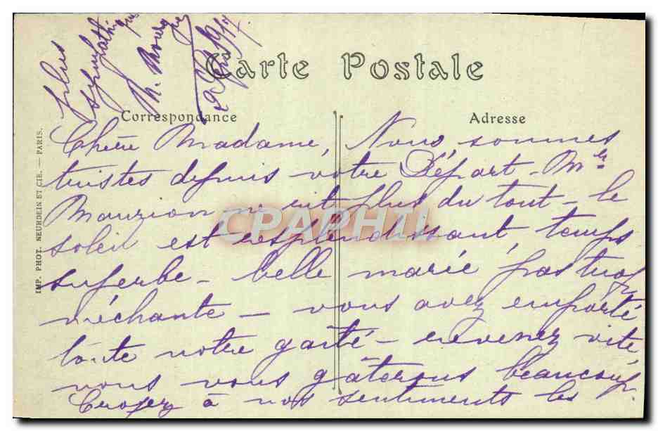 Villers-sur-Mer — Allgemeiner Blick — ND. Phot. — Rückseite