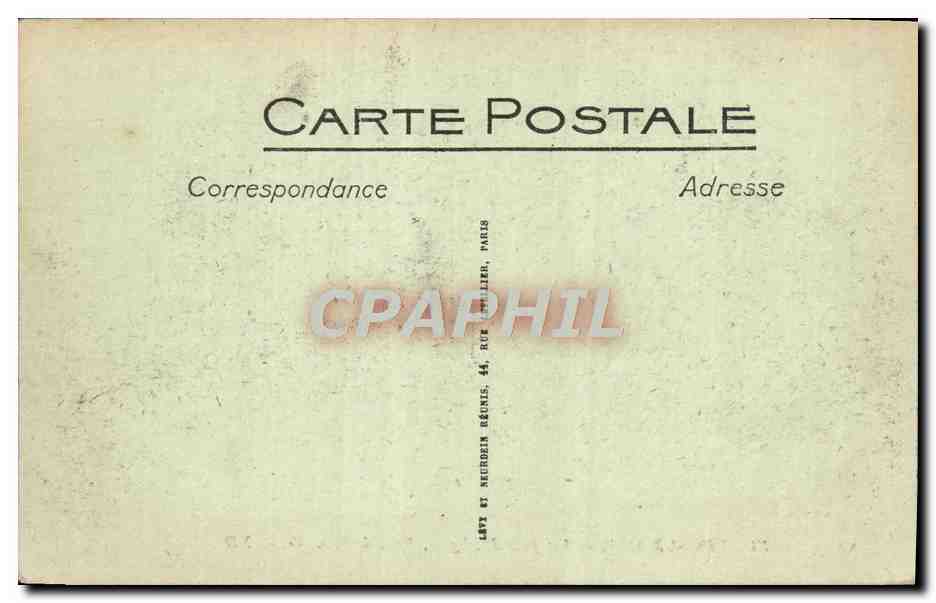 CPA Villers Sur Mer Vue Prise de L'Eglise Route de Trouville  — Rückseite