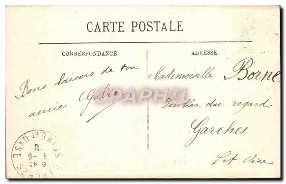Villerville — Effet de Mer — L.L. — Verso