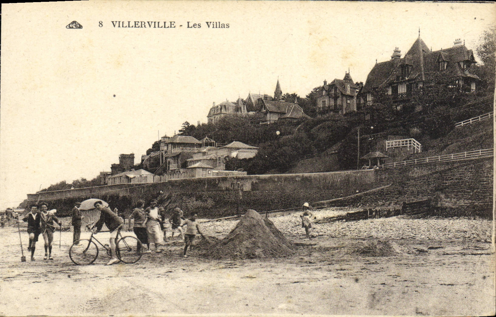 Villerville - Les Villas — éditeur CPAPHIL, Strasbourg