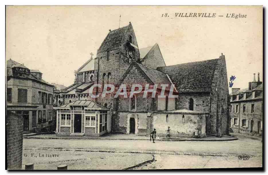 Villerville — L'Église — G. F., Le Havre