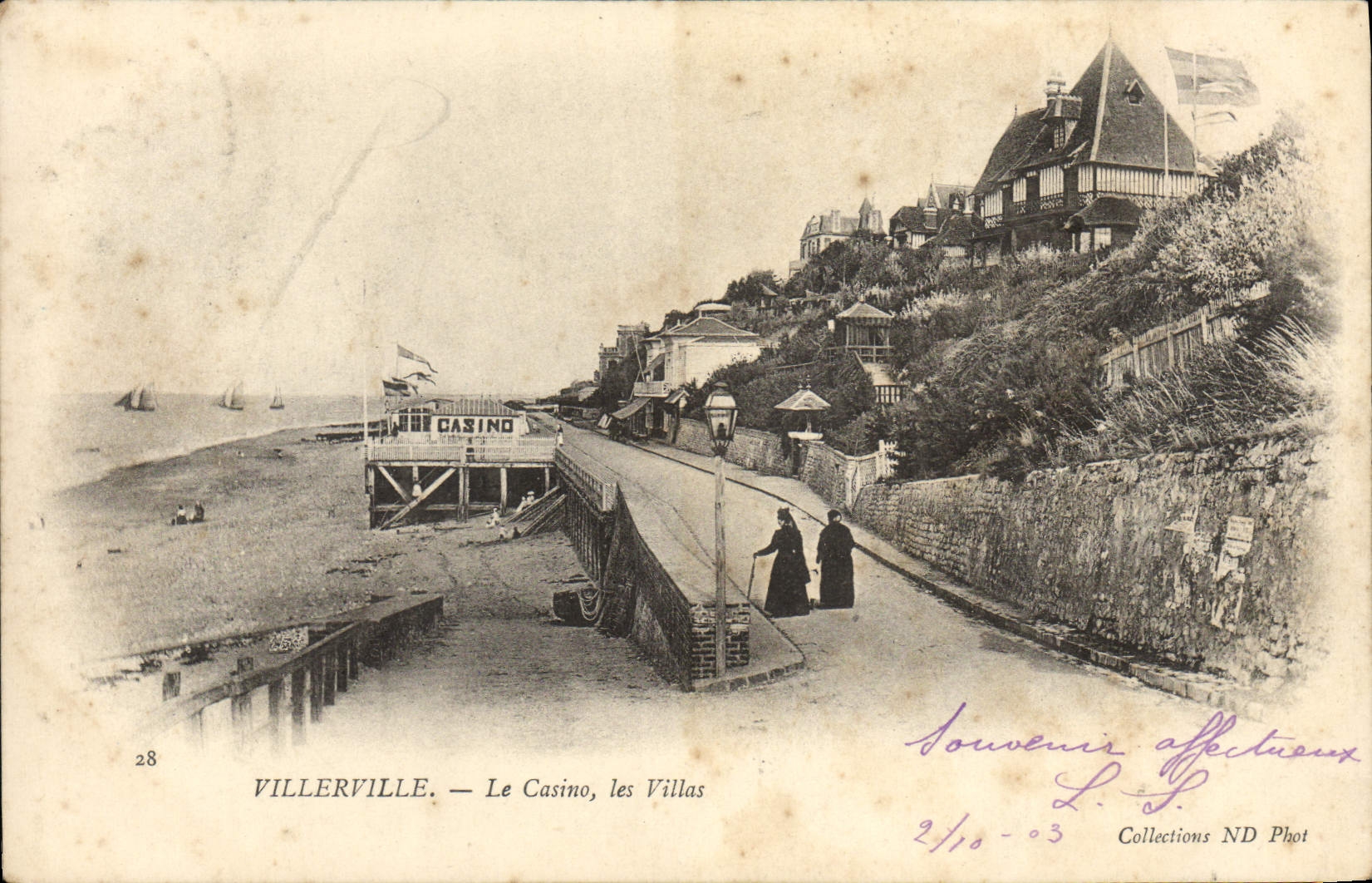 Villerville — Le Casino, les Villas — Collections ND Phot n°28