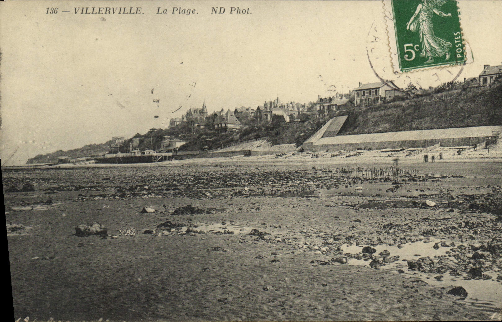 Villerville — La Plage — ND Phot. n°136