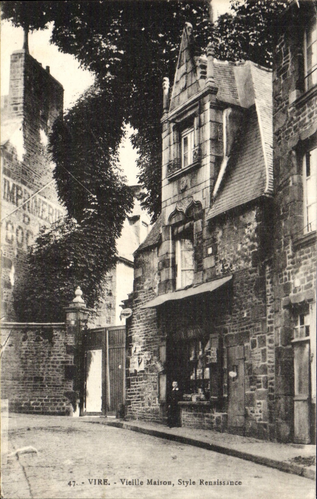 CPA Vire Vieille Mairon Style Renaissance