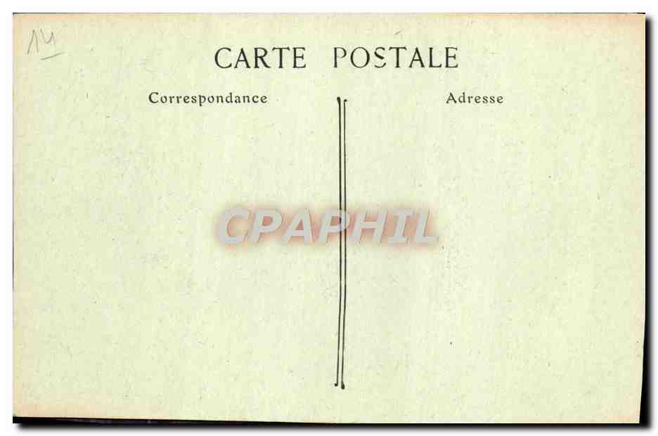 CPA Vire Vue Generale Prise des Monts Besnard — Rückseite