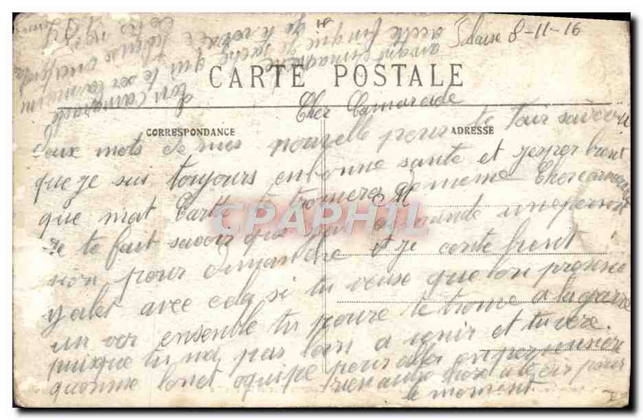 FALAISE — La Caserne Dumont-d'Urville — C. Jeanne, édit. phot. Falaise, n°33 — Reverso