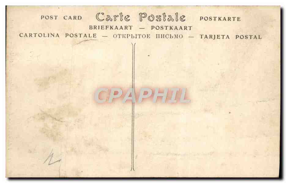 CPA Falaise Eglise Saint Gervais L'Abside — Verso