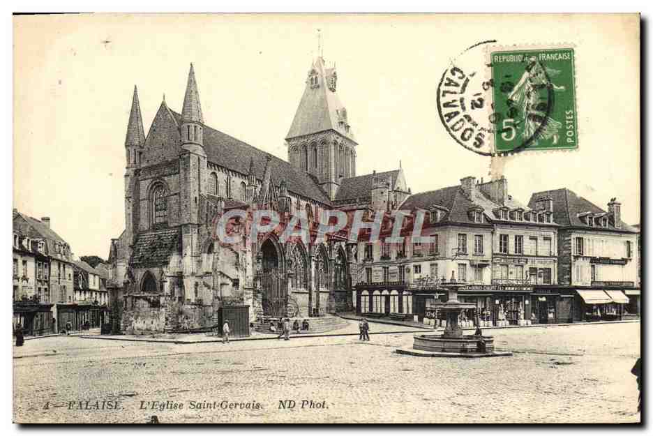 Palaise - L'Église Saint-Gervais — ND Phot.