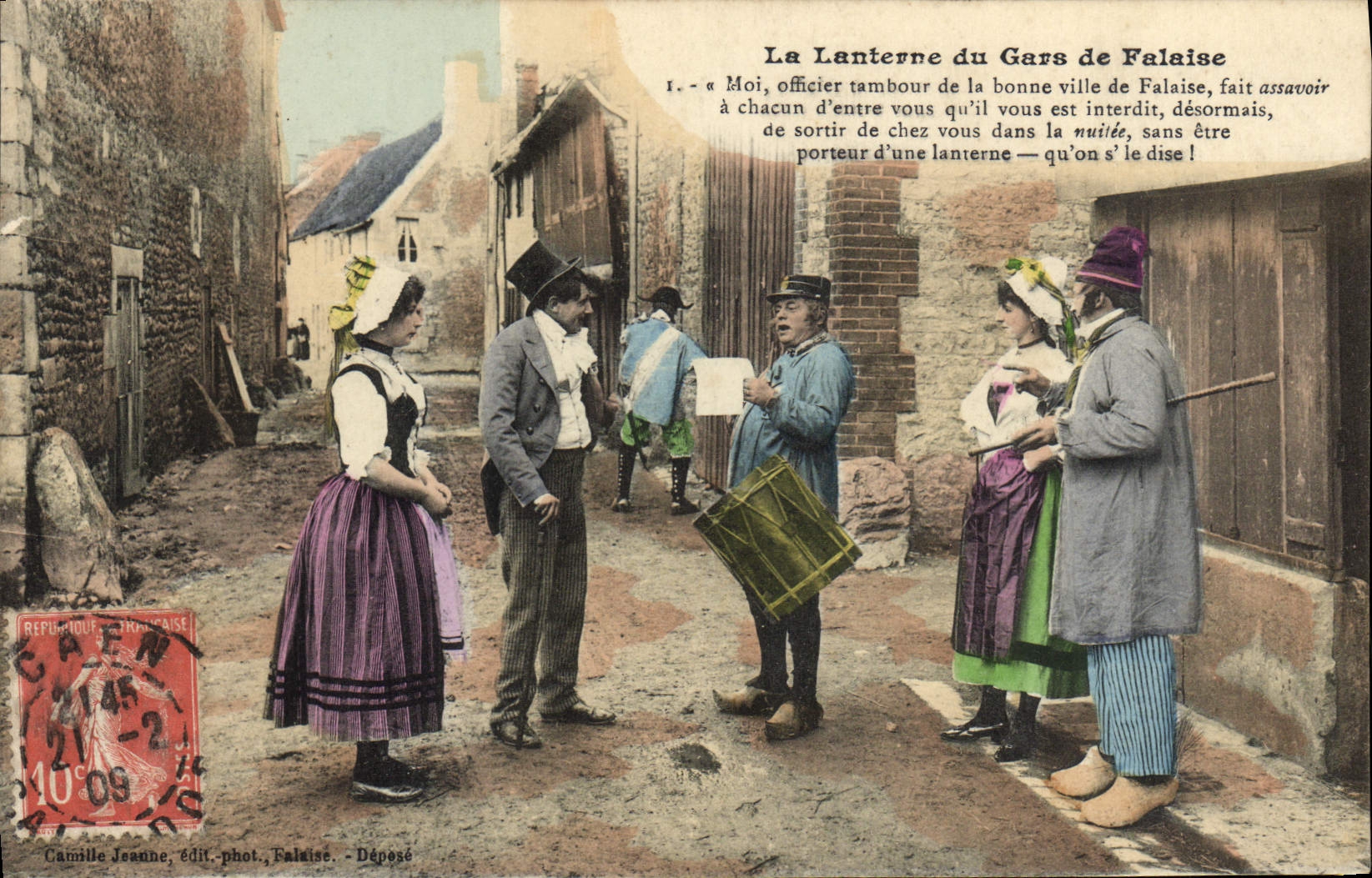 La Lanterna del Gars de Falaise — Camille Jeanne, editor-fotógrafo, Falaise — número de serie no visible