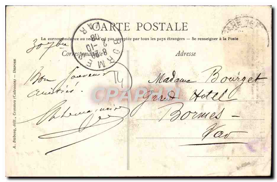 El Guardia de Falaise — Orden del Alcalde — A. Dubosq, editor, n° 298 — Reverso