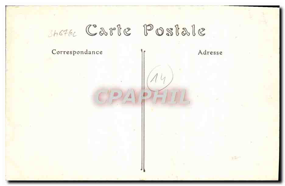 FALAISE — Le Château, vue prise du Mont Myra — ND. Phot. — Reverso