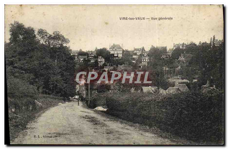 CPA Vire Les Vaux Vue Generale
