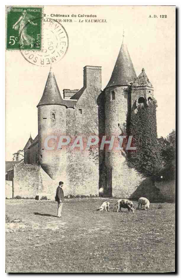 Châteaux du Calvados — Ville-sur-Mer — Le Vaumicel — A.D. 122