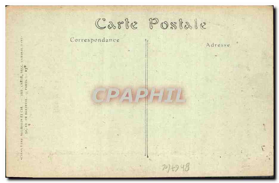 FALAISE. La Porte des Cordeliers (XIIIe siècle). — JND Phot. — Rückseite
