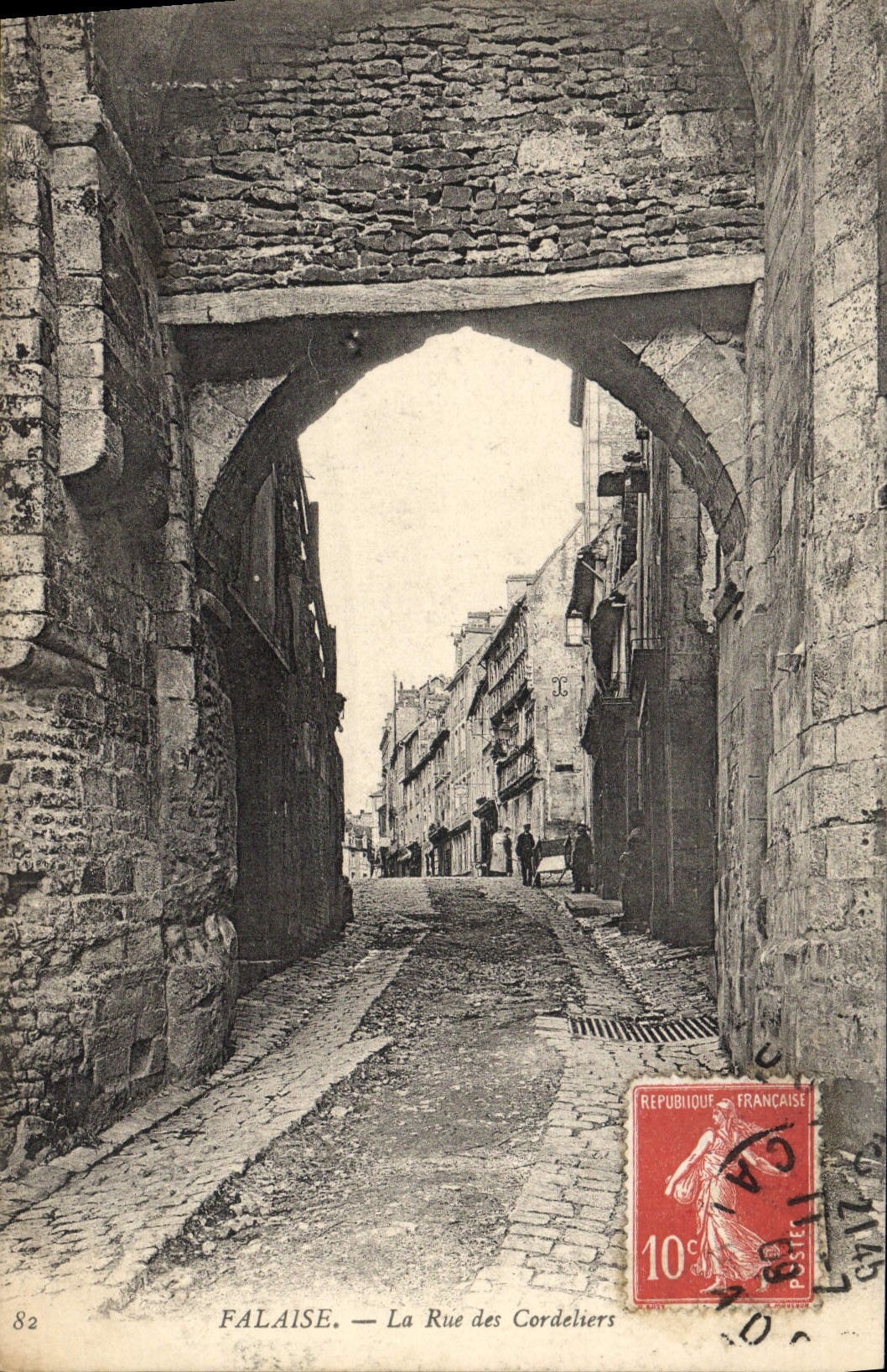 Falaise — La Rue des Cordeliers — Éditeur anonyme, n° 82