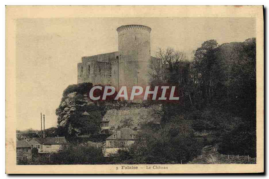 Falaise — Le Château — éditeur H. Tocquet