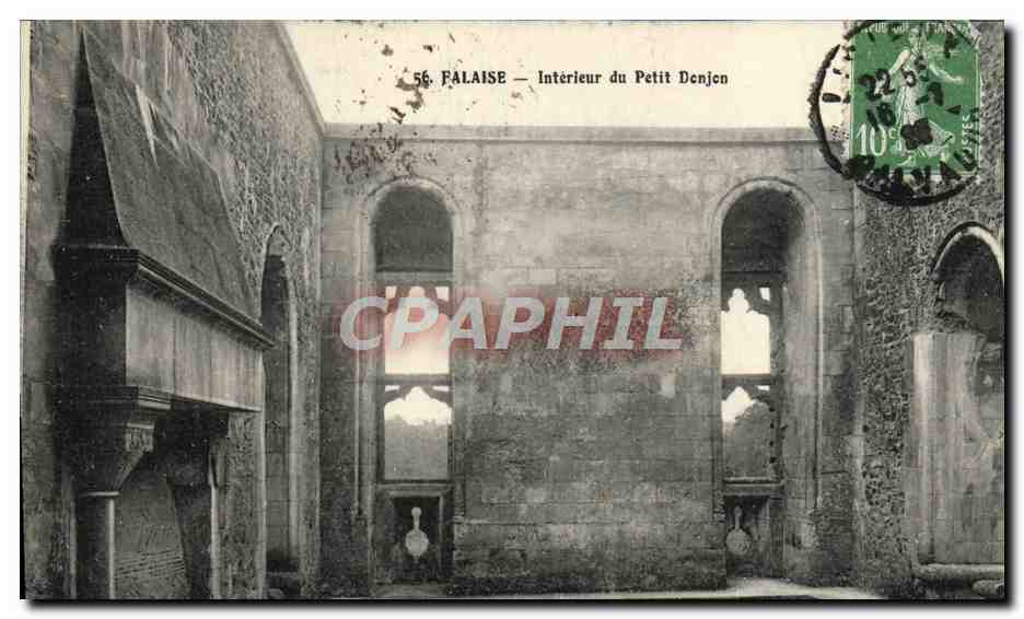 Falaise — Intérieur du Petit Donjon — Éditeur non identifié, n° 56