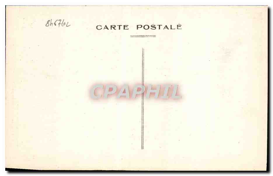 CPA Falaise Abside de L'Eglise Saint Trinite — Verso