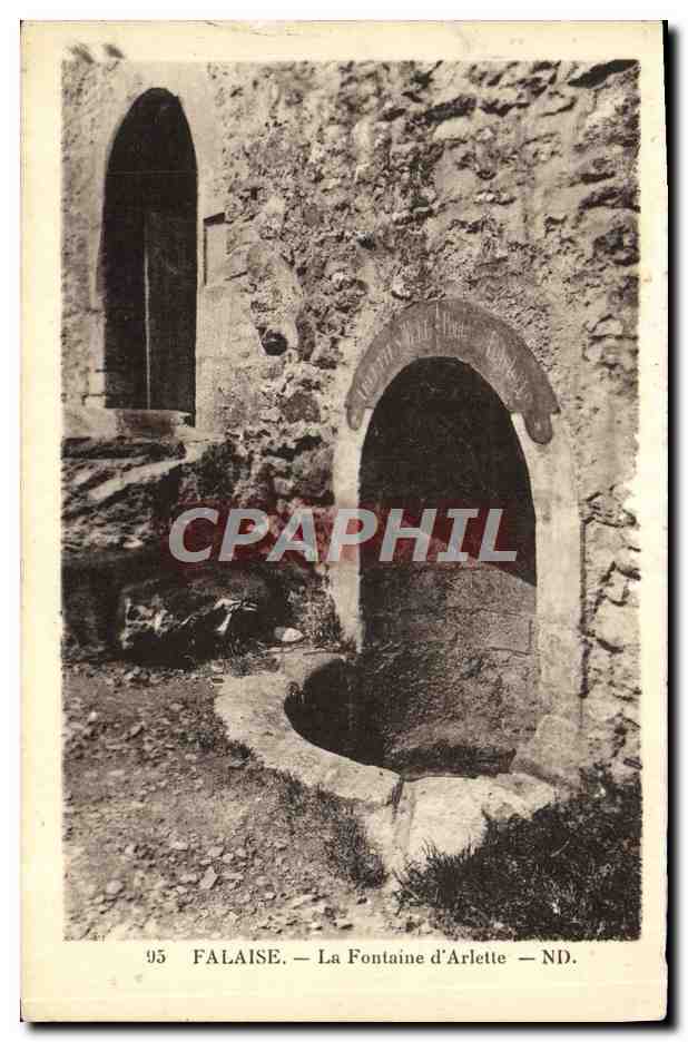 Falaise — La Fontaine d'Arlette — ND.