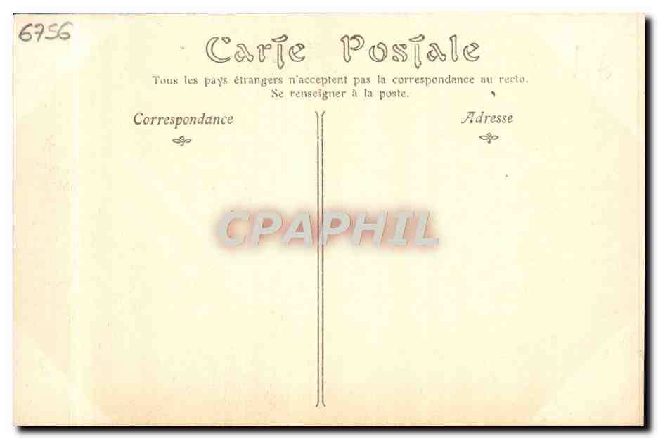 Falaise — La Fontaine d'Arielle — éditeur inconnu, n° 95 — Verso